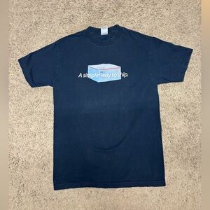 Navy Blue Graphic T-Shirt